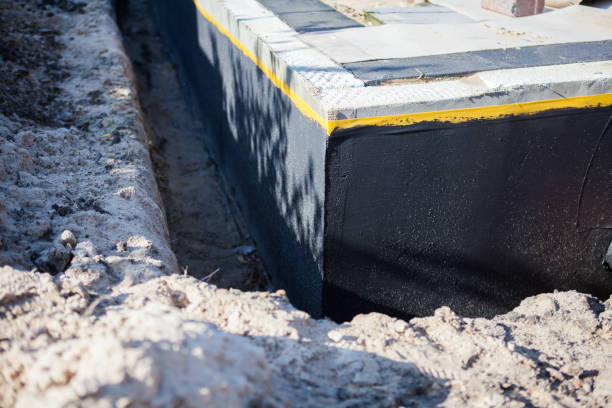 Residential Vapor Barrier Installation installation at a Franklin Park, IL home by SJ Waterproofing Pros